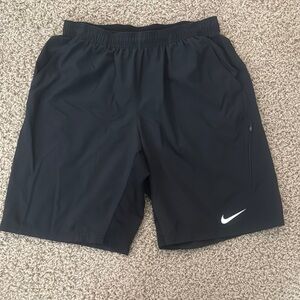 Nike Black Athletic Shorts Lightweight Performance